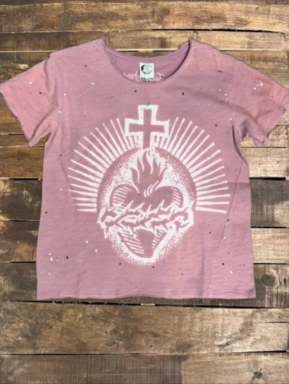 #1820 Jaded Gypsy Moon Dance Tee - Cherished Heart